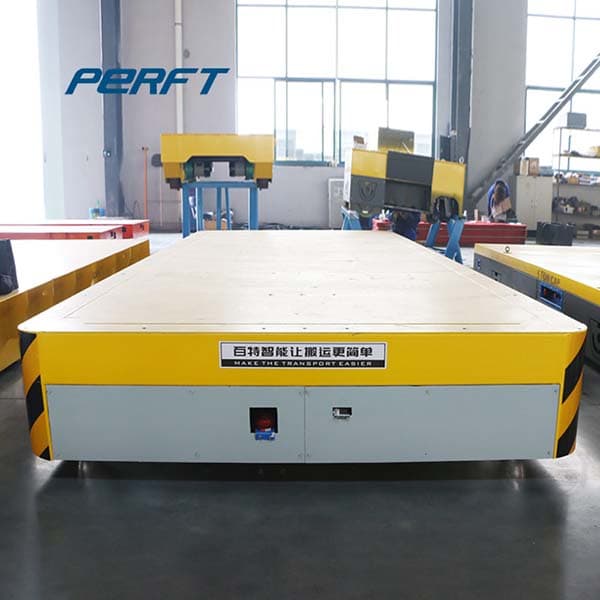 battery platform transfer car with stainless steel decking 30 tons